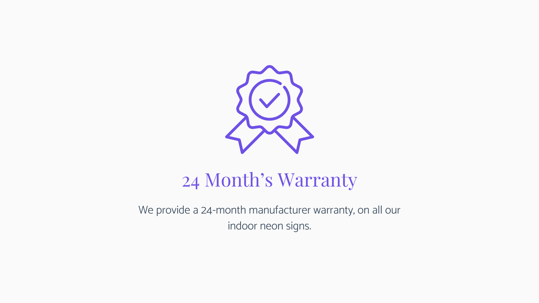 24 Months Warranty