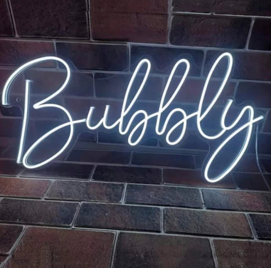 Bubbly Neon Sign | Personalised Neon Sign | Switch Neon