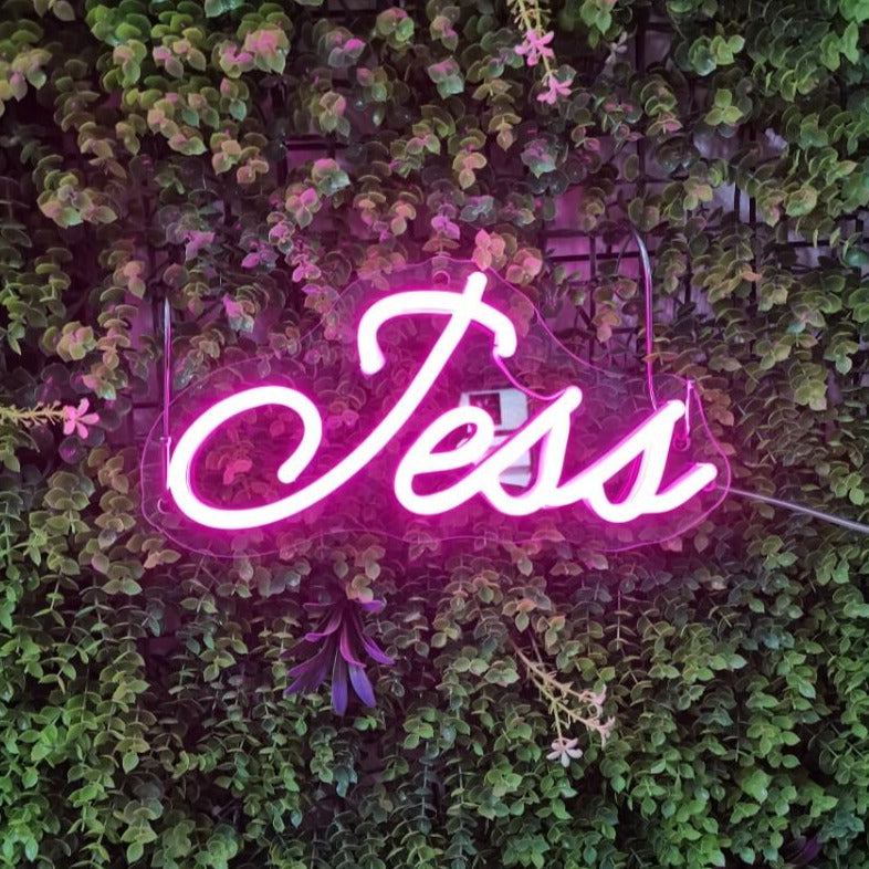 Jess Neon Sign | Jess LED Sign | Switch Neon