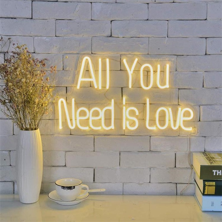 All You Need Is Love Neon Sign | Love Neon Sign | Switch Neon