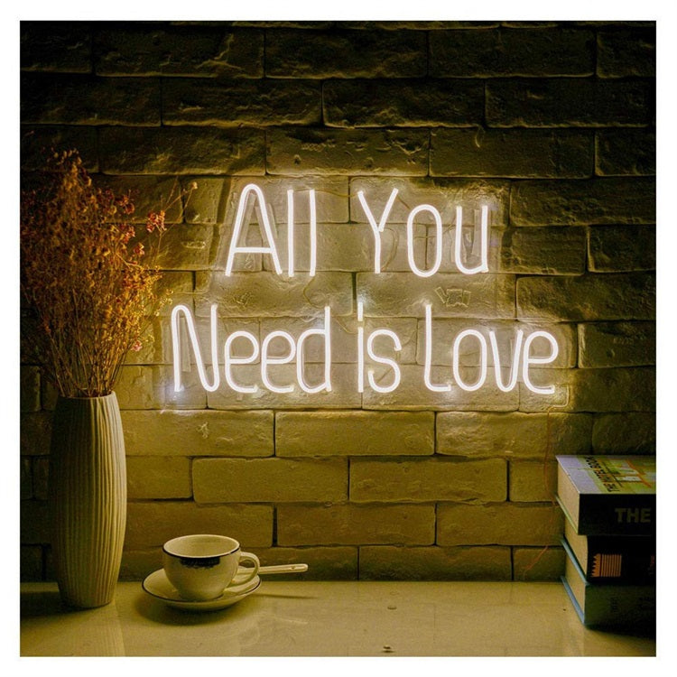 All You Need Is Love Neon Sign | Love Neon Sign | Switch Neon