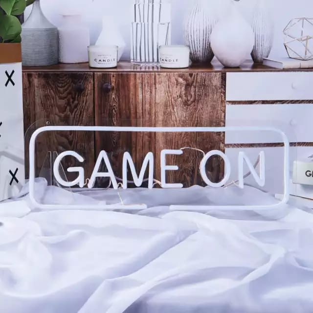 Game On Neon Sign | Game On LED Sign | Switch Neon