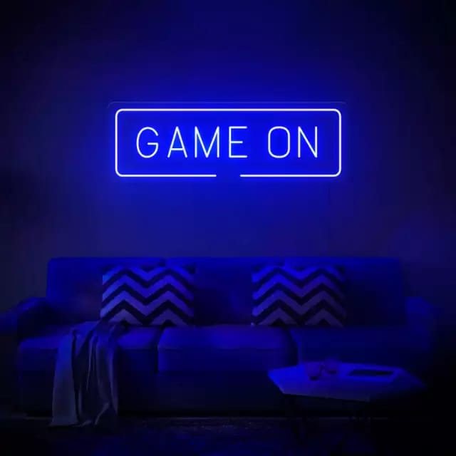 Game On Neon Sign | Game On LED Sign | Switch Neon