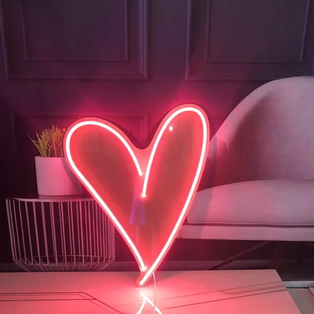 Heart Neon Sign | Love Heart Light | Switch Neon